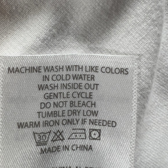 Another Love Oversized Cropped Hoodie White Small Keyhole Sides Short Fitted Slv - Picture 6 of 8